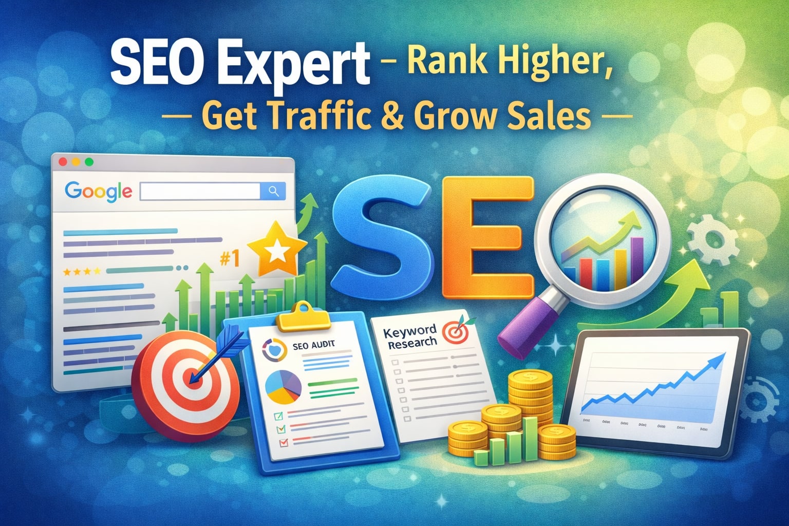 Portfolio for SEO Expert – Rank Higher, Get Traffic