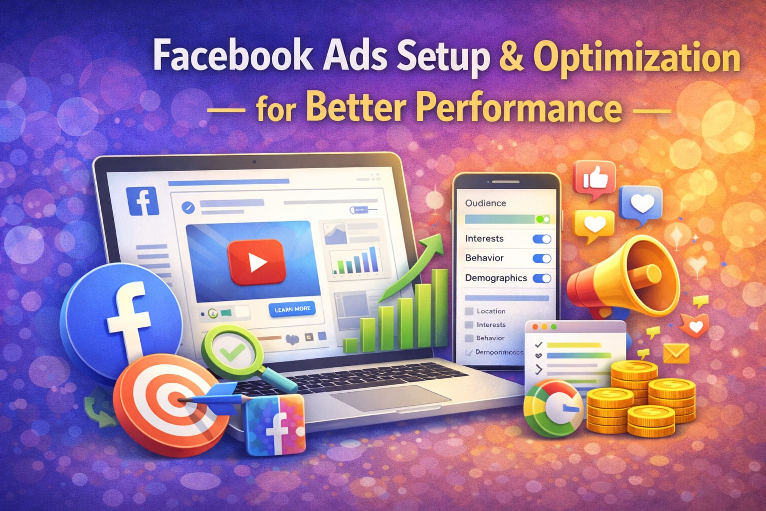 Portfolio for Setup and Optimize Facebook Ad Campaign