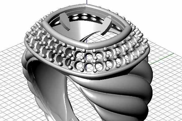 Portfolio for 3D artist, jewelry designer