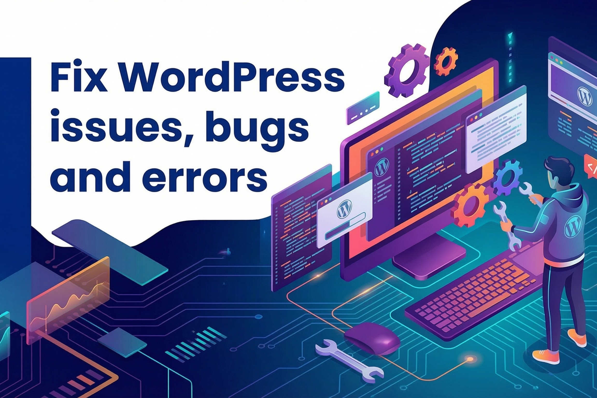 Portfolio for WordPress Bug Fixing & Error Resolution)