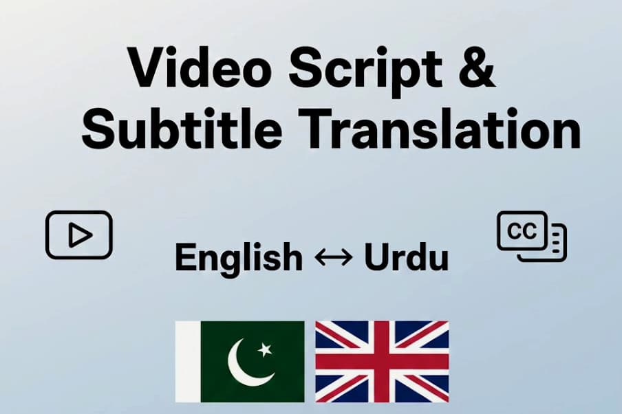 Portfolio for Professtional English & urdu translation