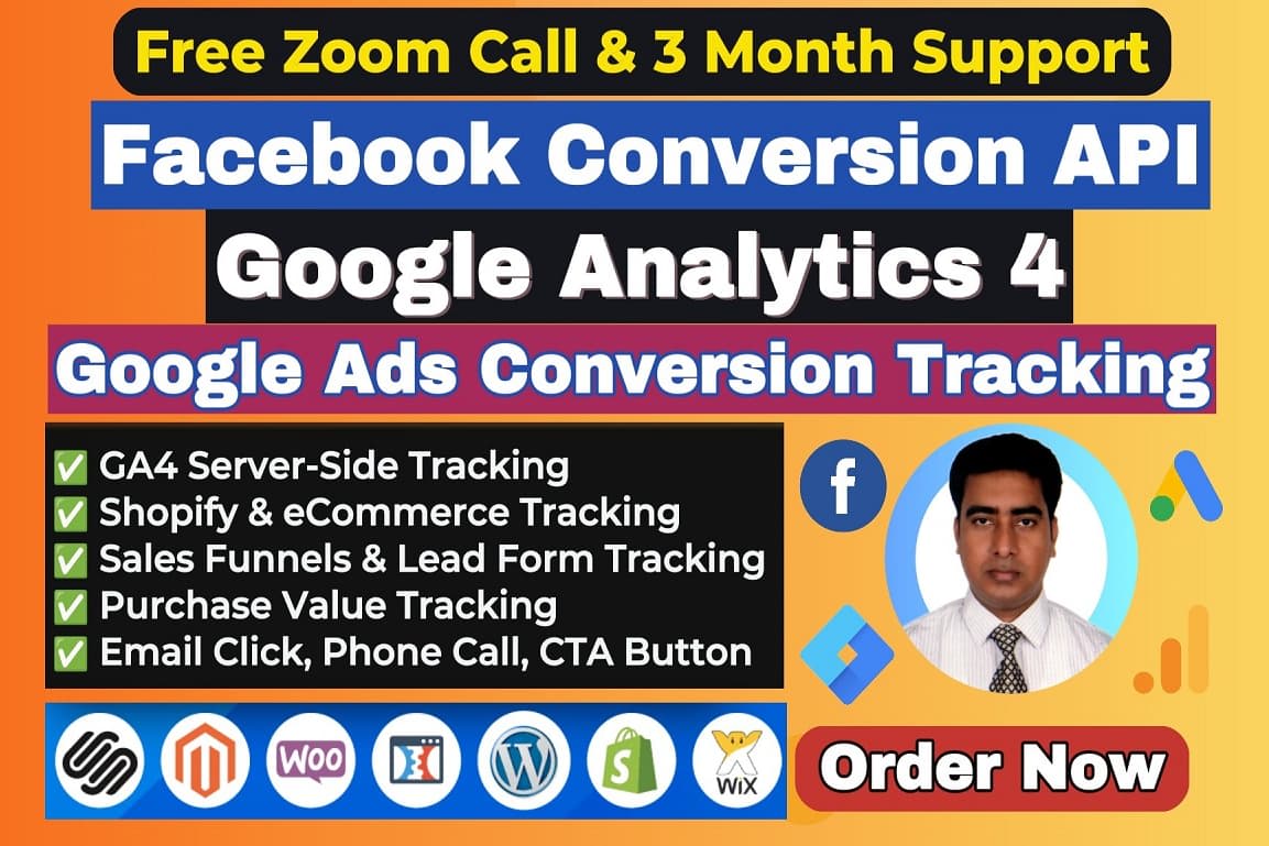 Portfolio for Fix or Setup Facebook Conversion API