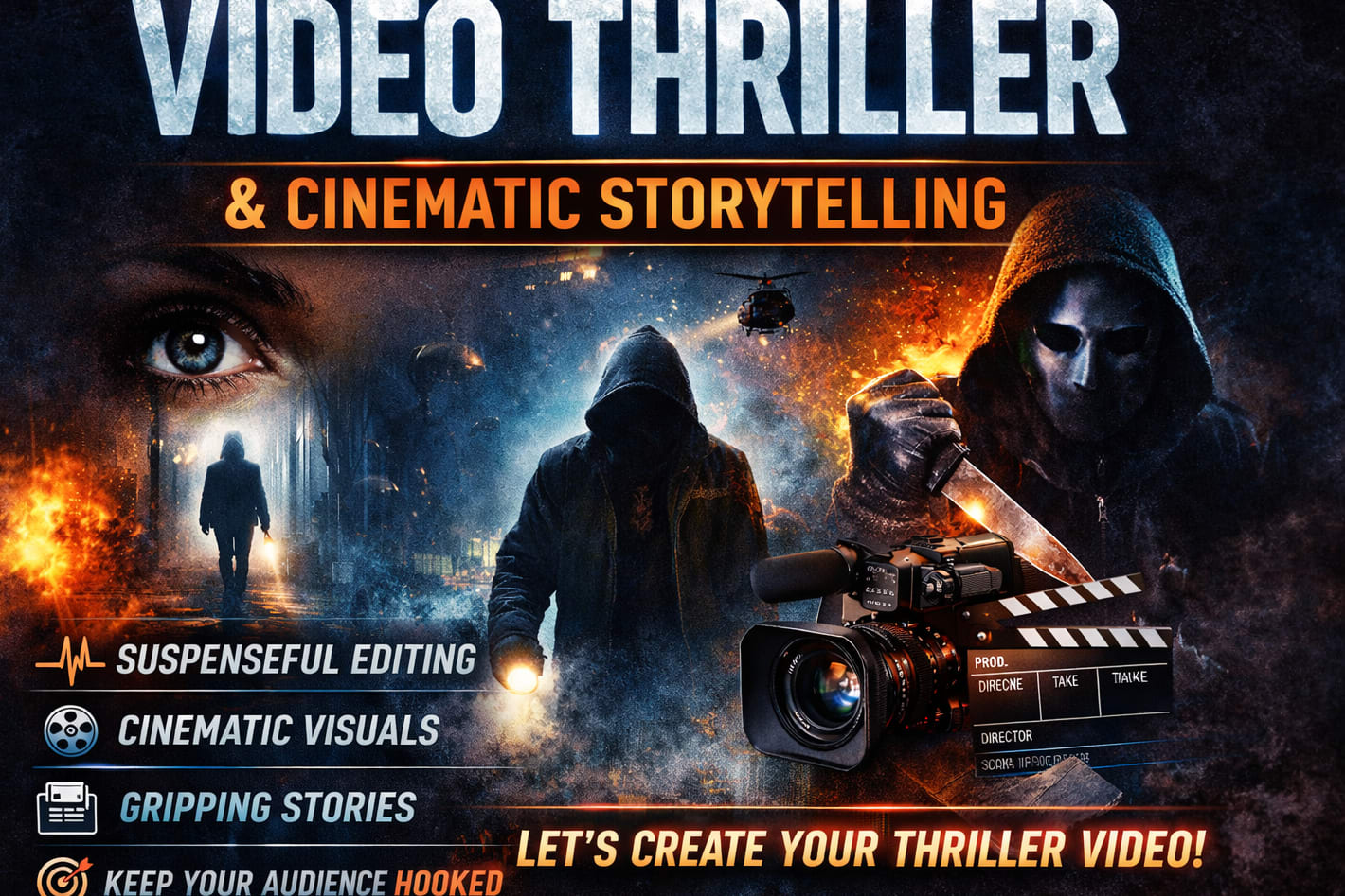 Portfolio for Video Thriller Production