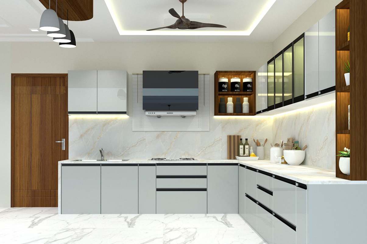 Portfolio for Modern Modular Kitchen Interior Design