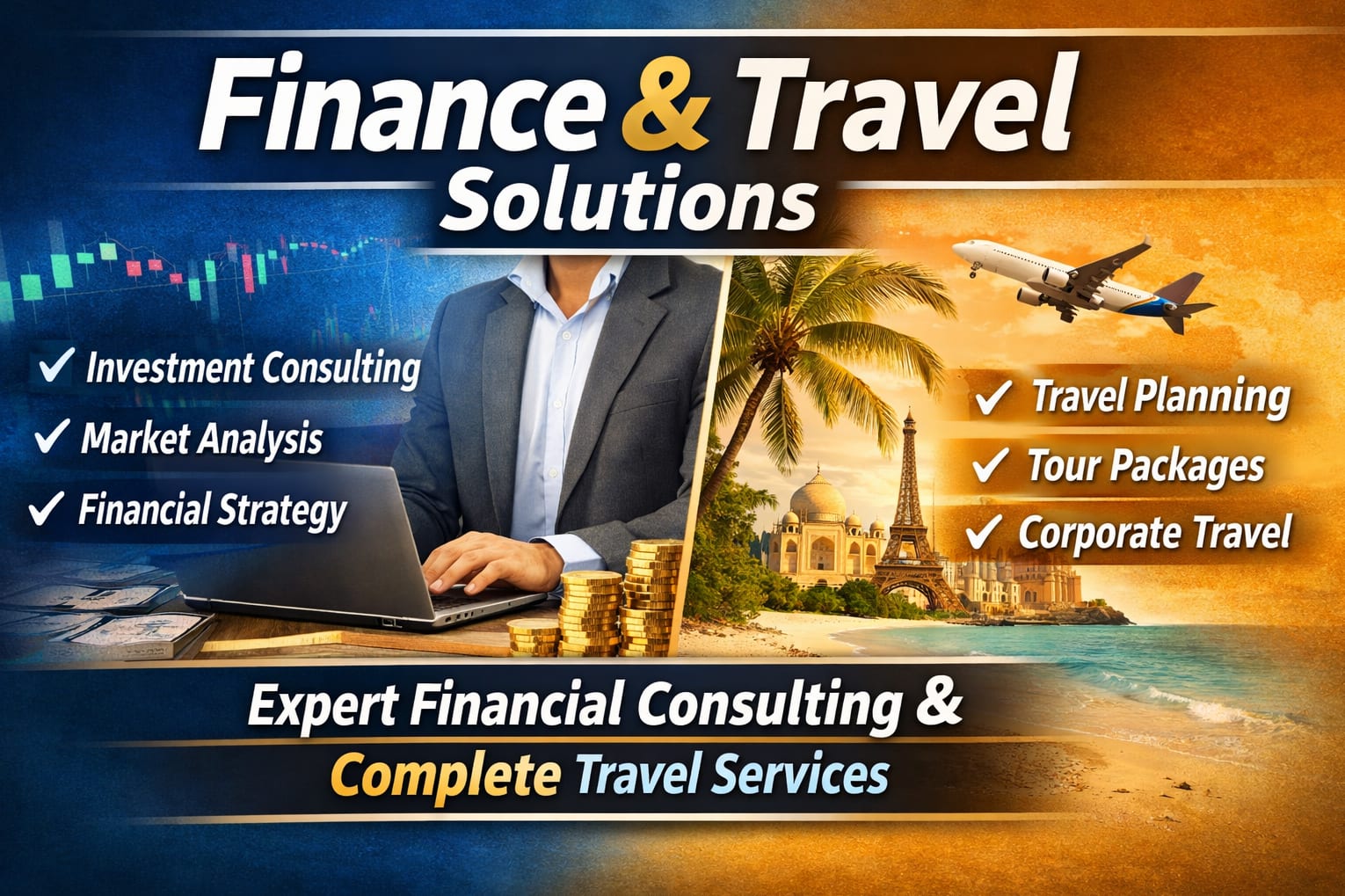 Portfolio for Capital Market Expert & TravelManagement