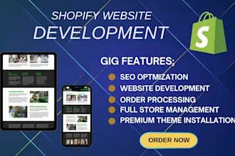 Portfolio for Dropshipping website development