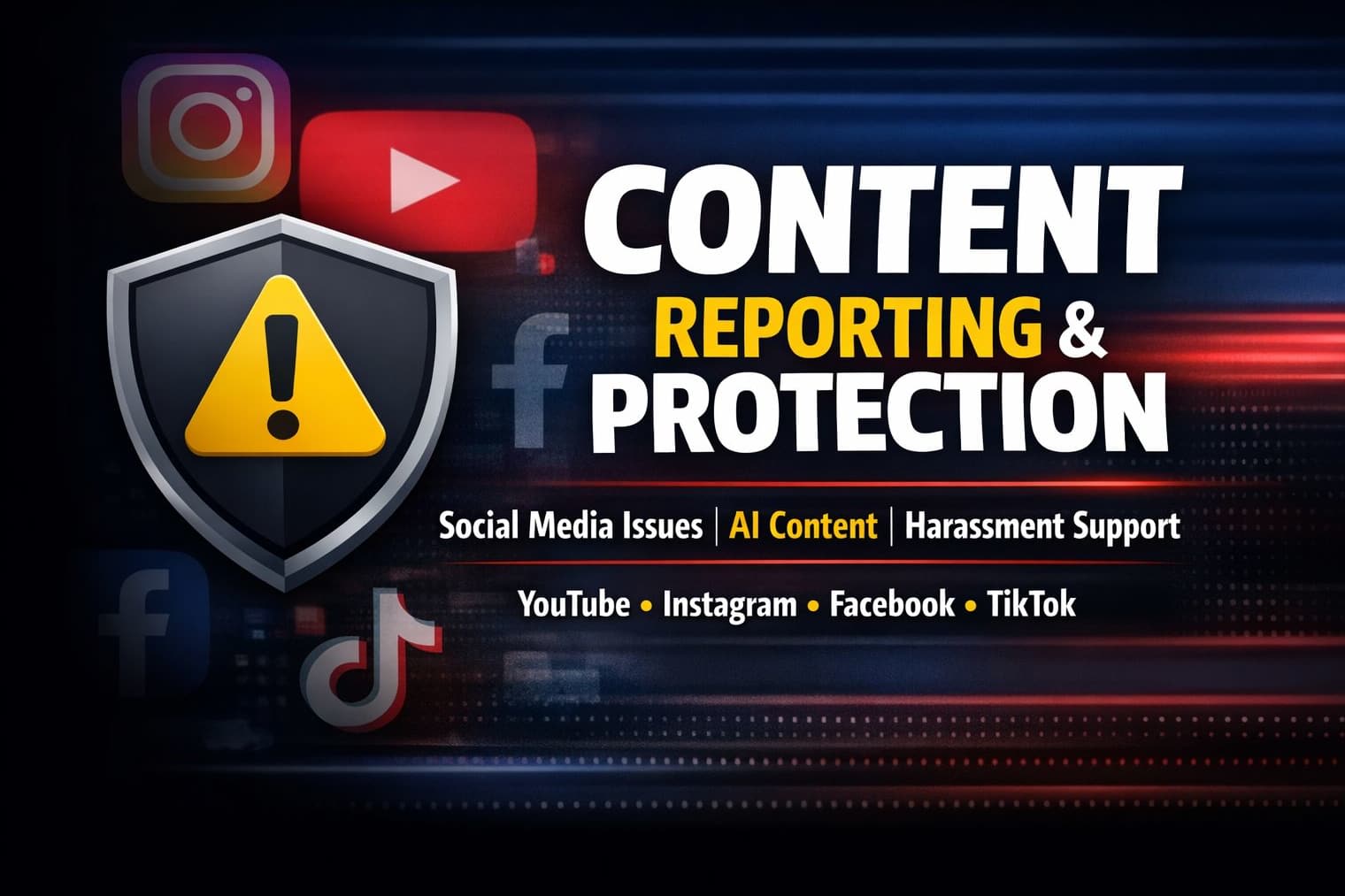 Portfolio for Social Media Content Harassment Helper