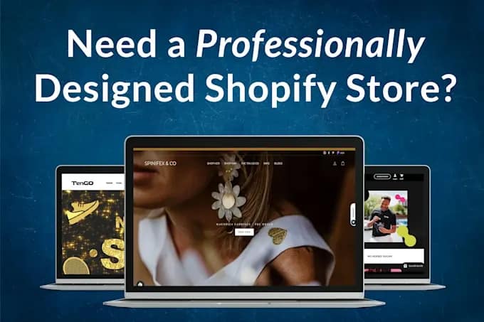 Portfolio for Shopify Website Development