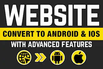 Portfolio for Website to App Development