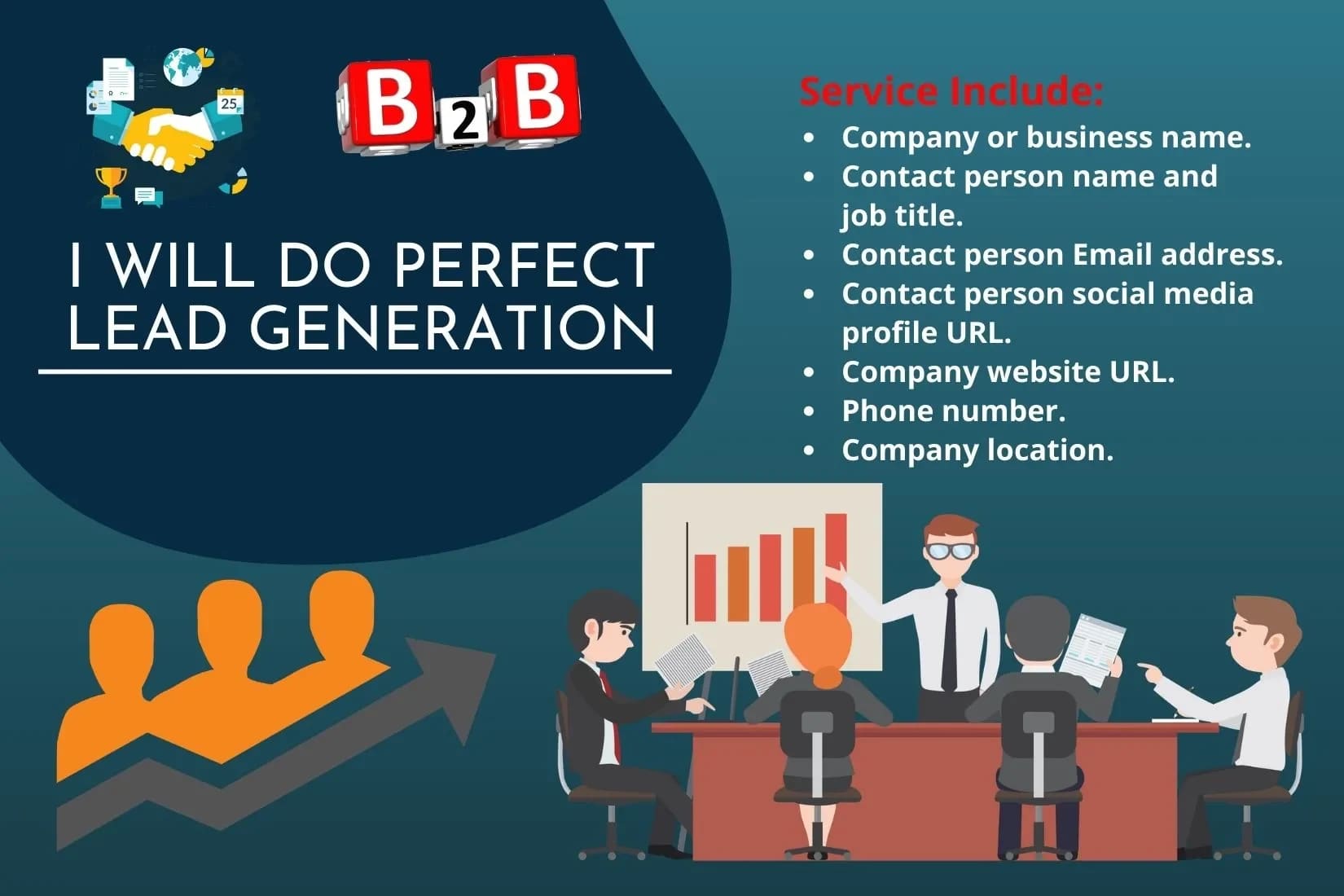 Portfolio for Lead generation