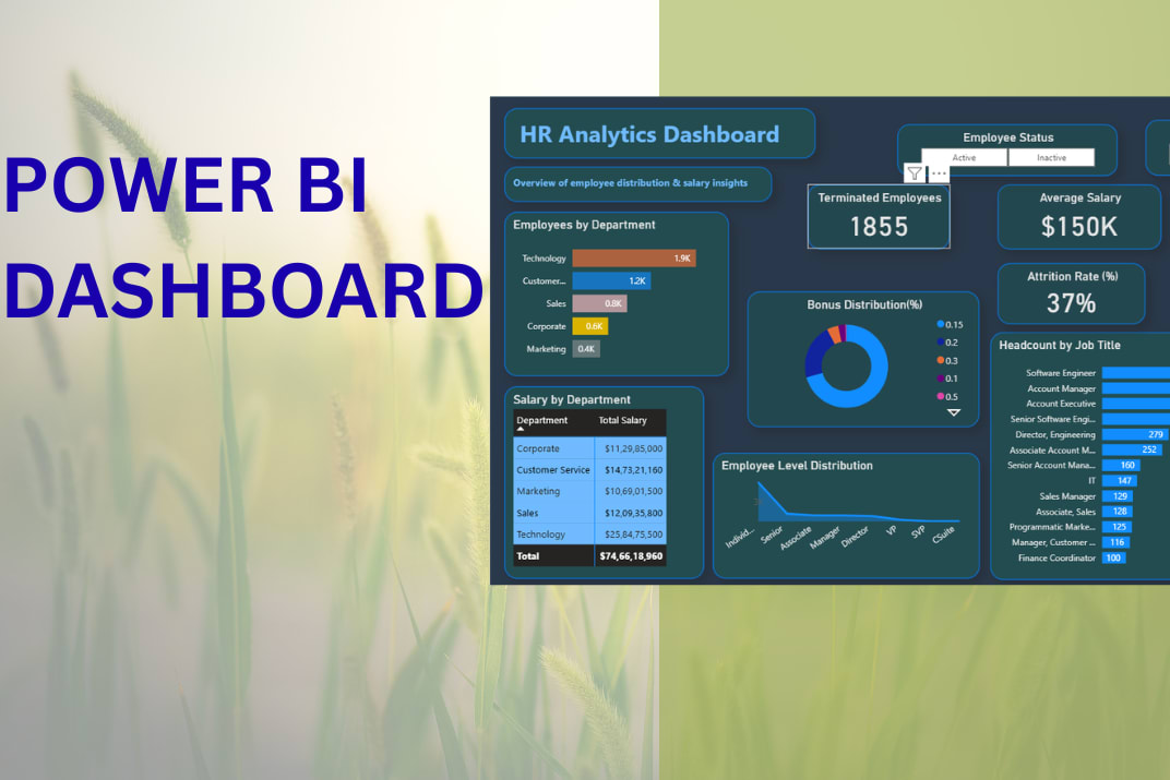 Portfolio for Data Analyst | Excel Dashboards & Power