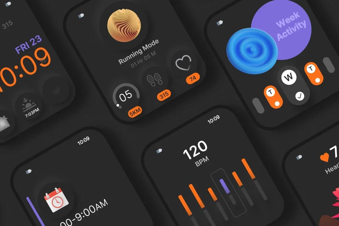 Portfolio for Smart Watch Development