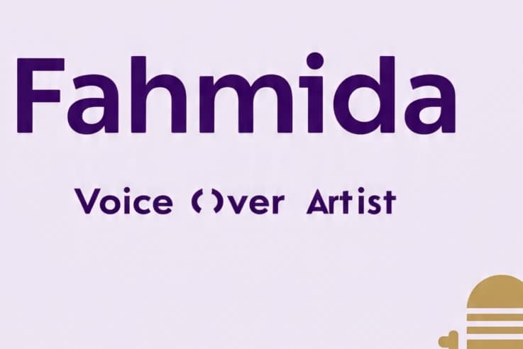 Portfolio for Professional Female Urdu voice over