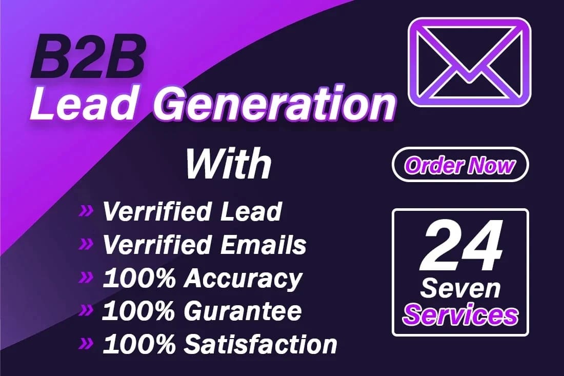 Portfolio for B2B Lead Generation Service