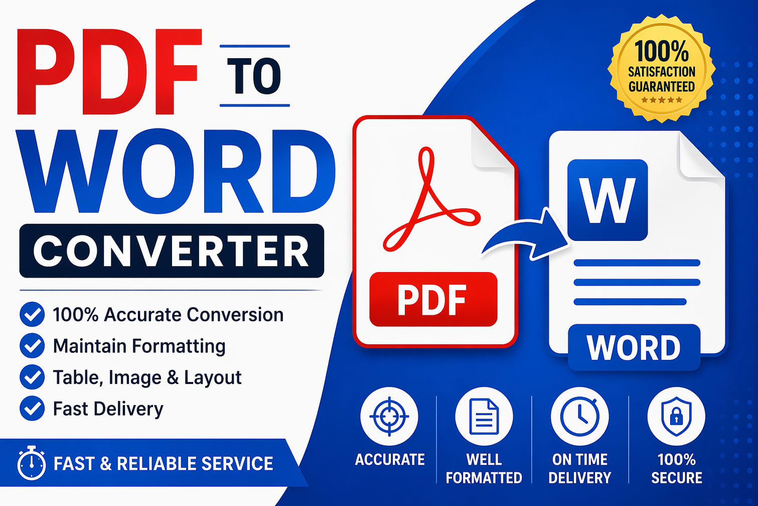 Portfolio for PDF to MS Word operator