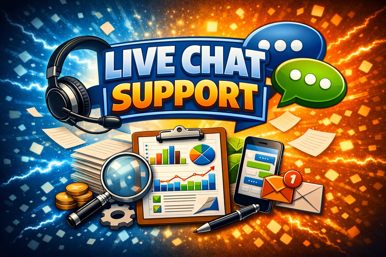 Portfolio for Live Chat Support