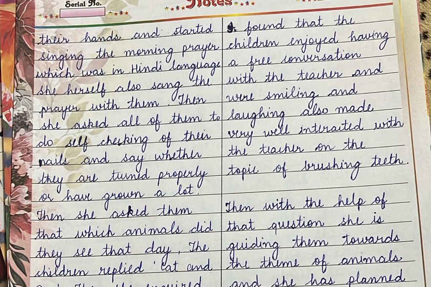 Portfolio for Handwriting