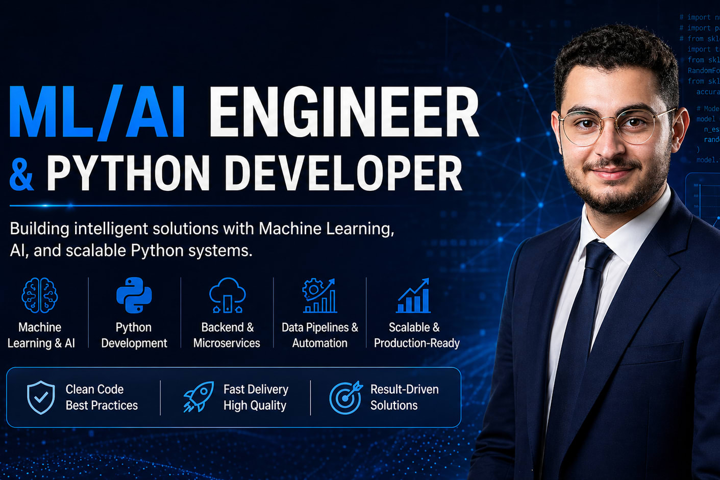 Portfolio for ML/AI Engineer & Python Developer