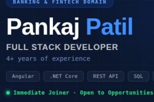 Portfolio for Softwear Developer