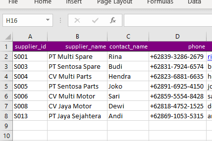 Portfolio for Data Entry specialist
