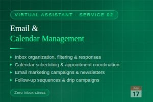 Portfolio for Email & Calendar Management