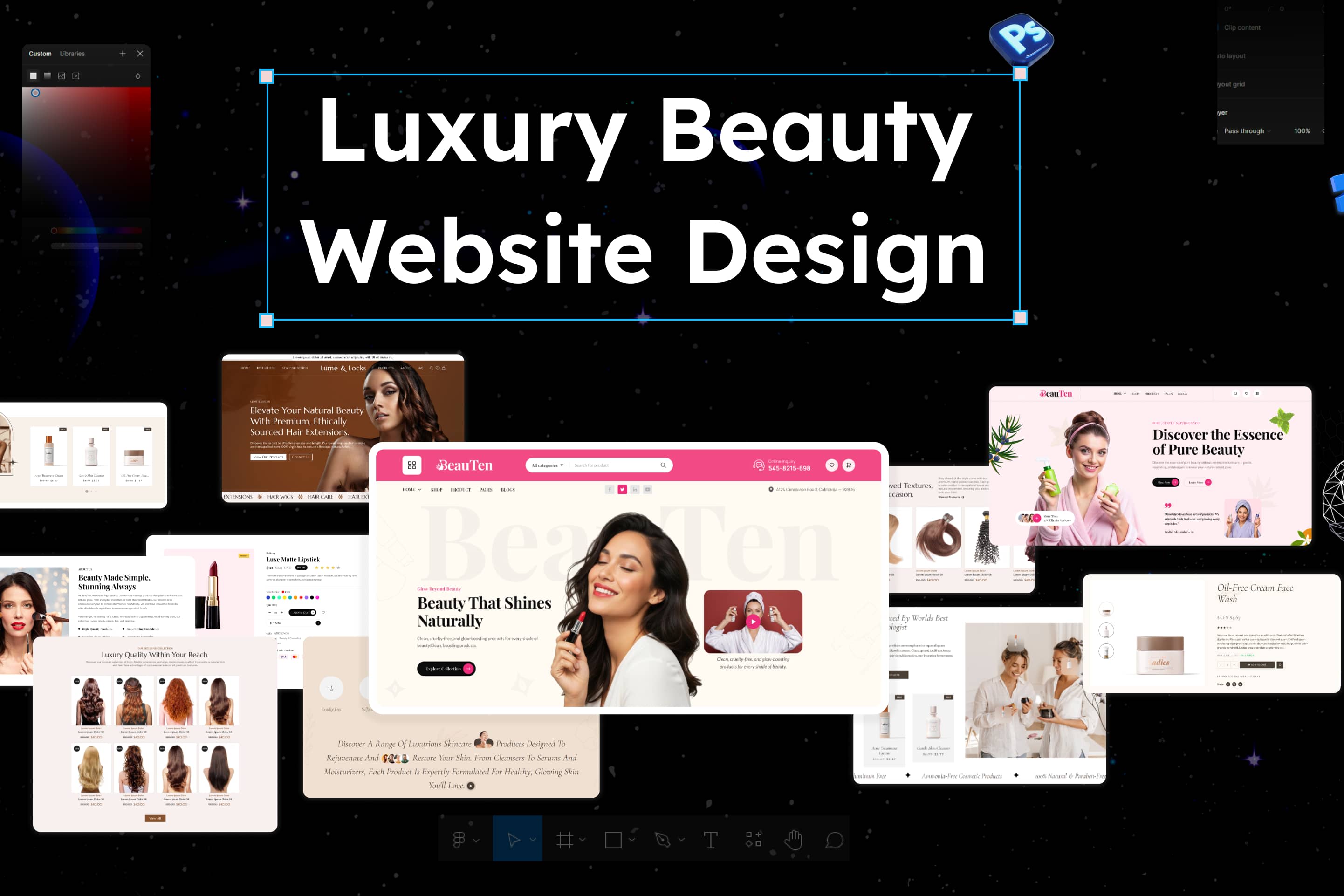 Portfolio for E-Commerce Website UI Design in Figma