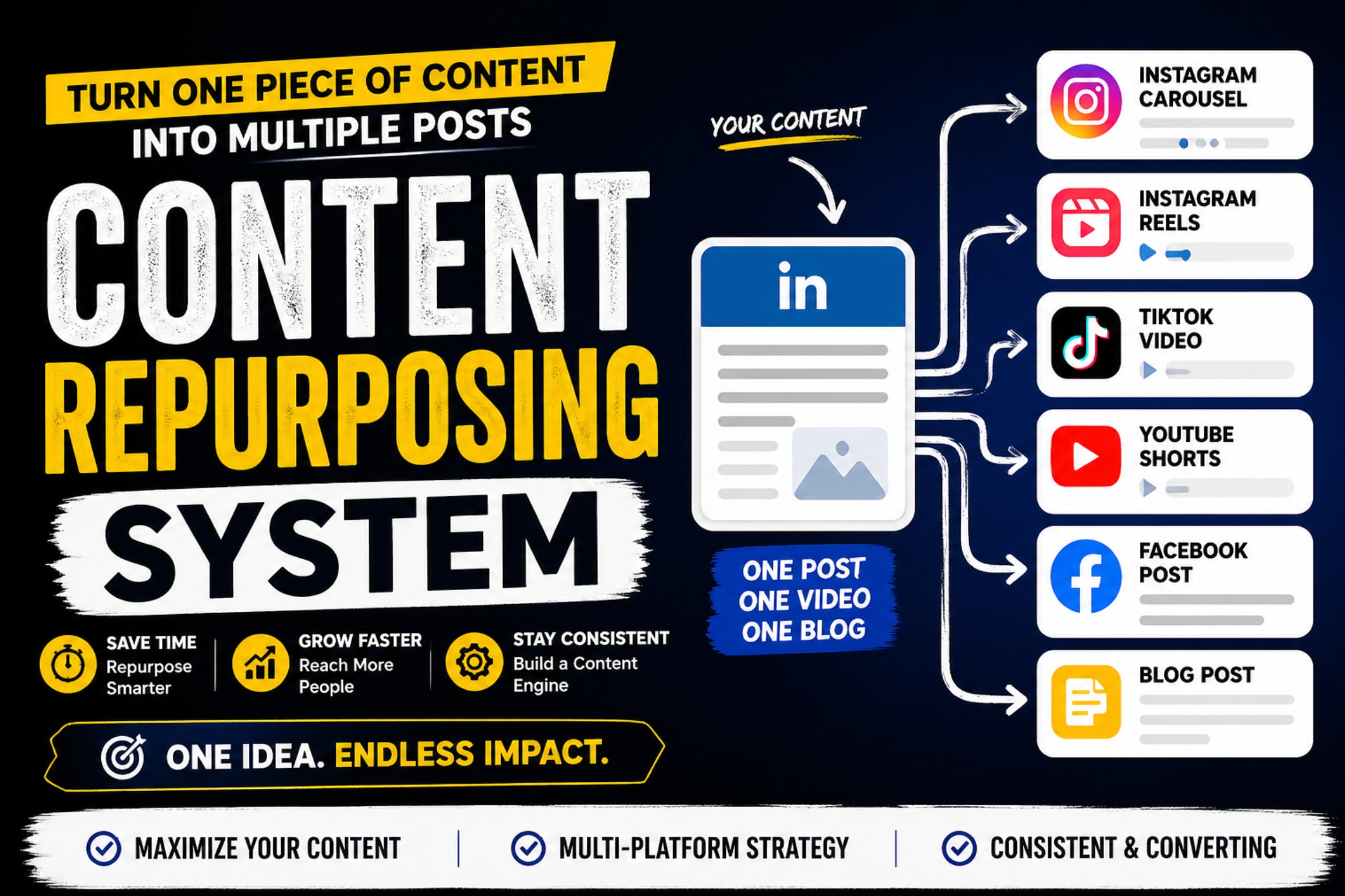 Portfolio for Content Repurposing System