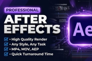 Portfolio for Adobe After Effects