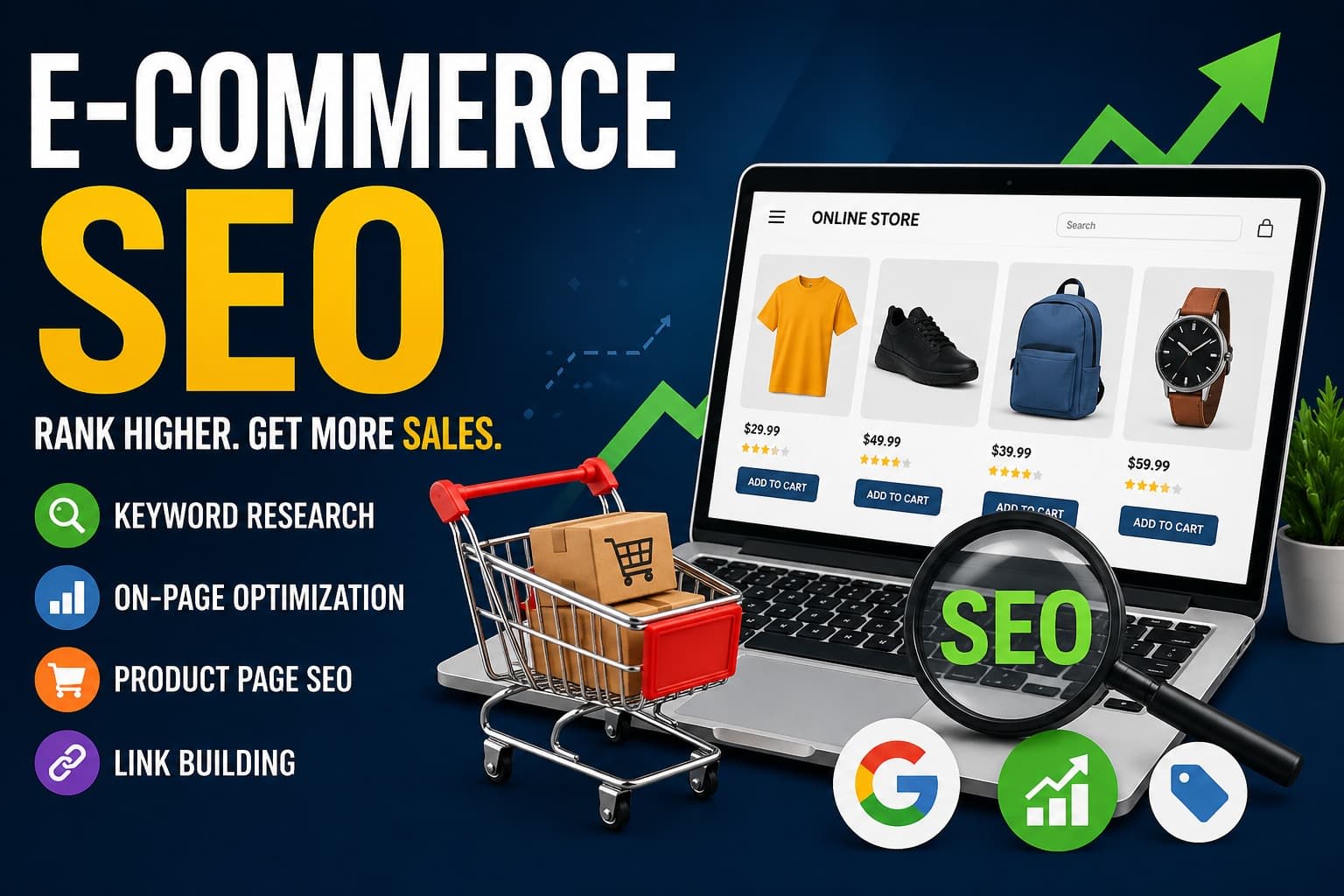 Portfolio for E-Commerce SEO Expert