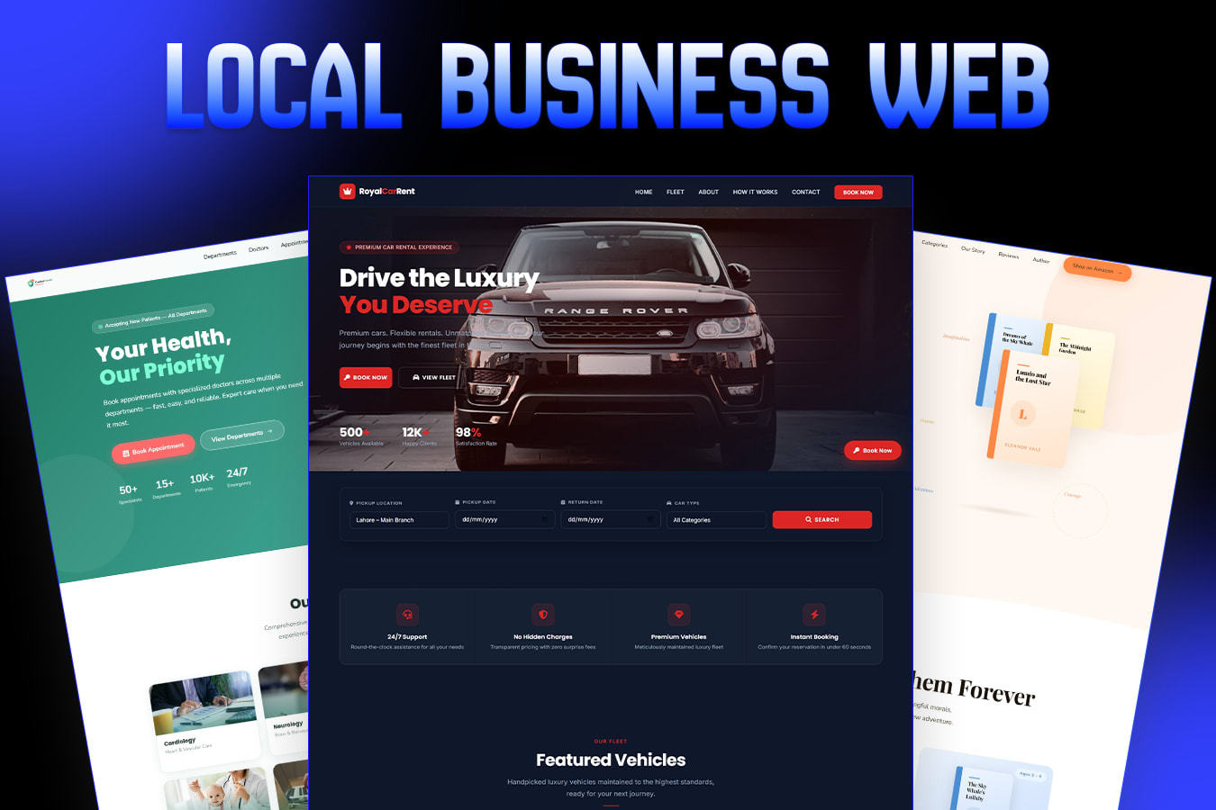 Portfolio for Professional WordPress Website Design