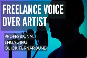 Portfolio for Freelance voice-over artist