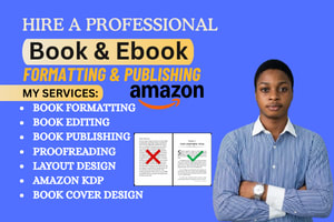 Portfolio for Book Formatting, paperback formatting