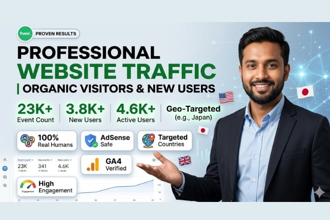 Portfolio for I will provide organic website promotion