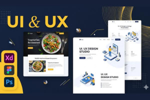 Portfolio for Adobe XD UI/UX designer