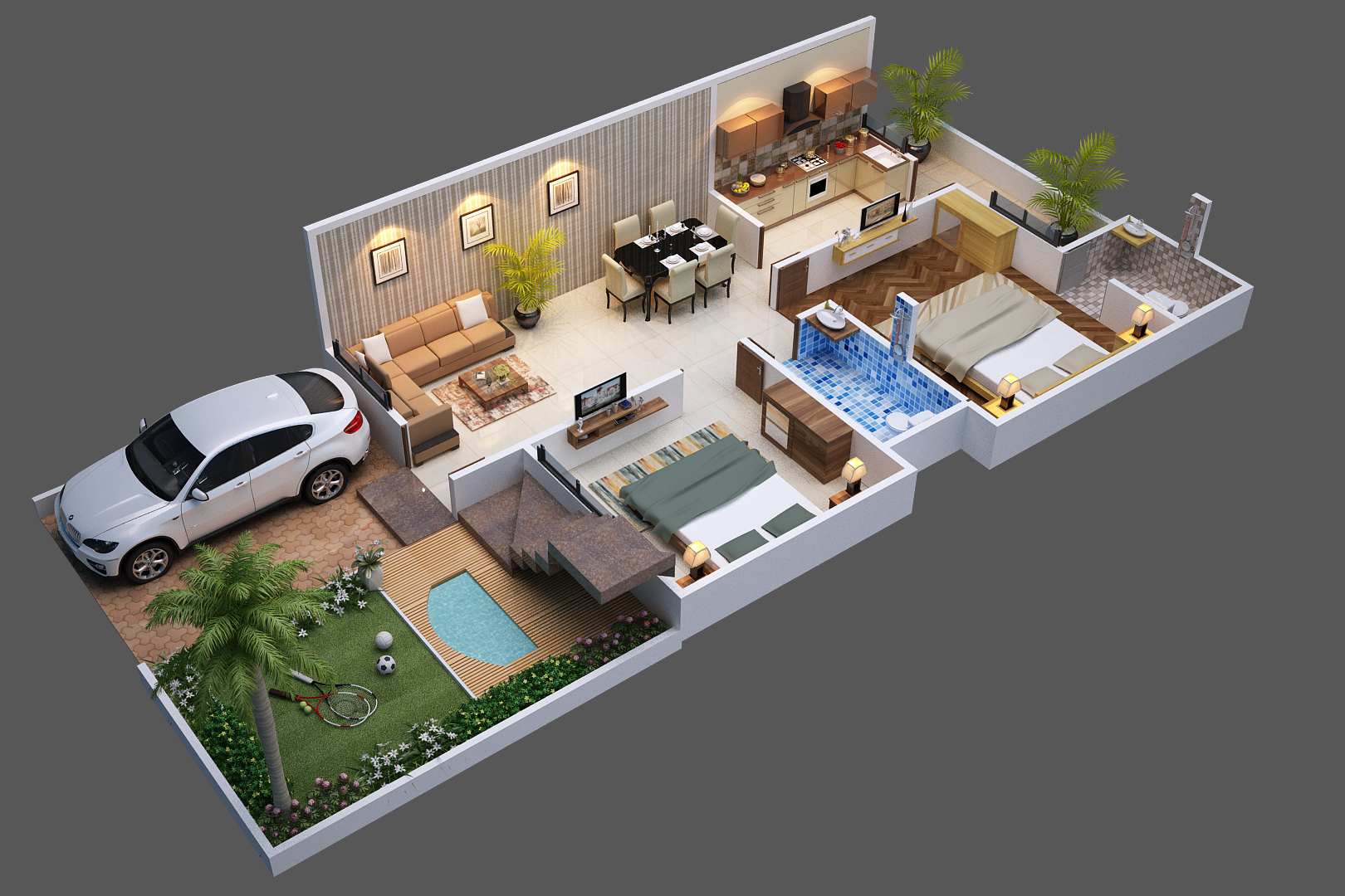 Portfolio for 3D FLOOR PLANS