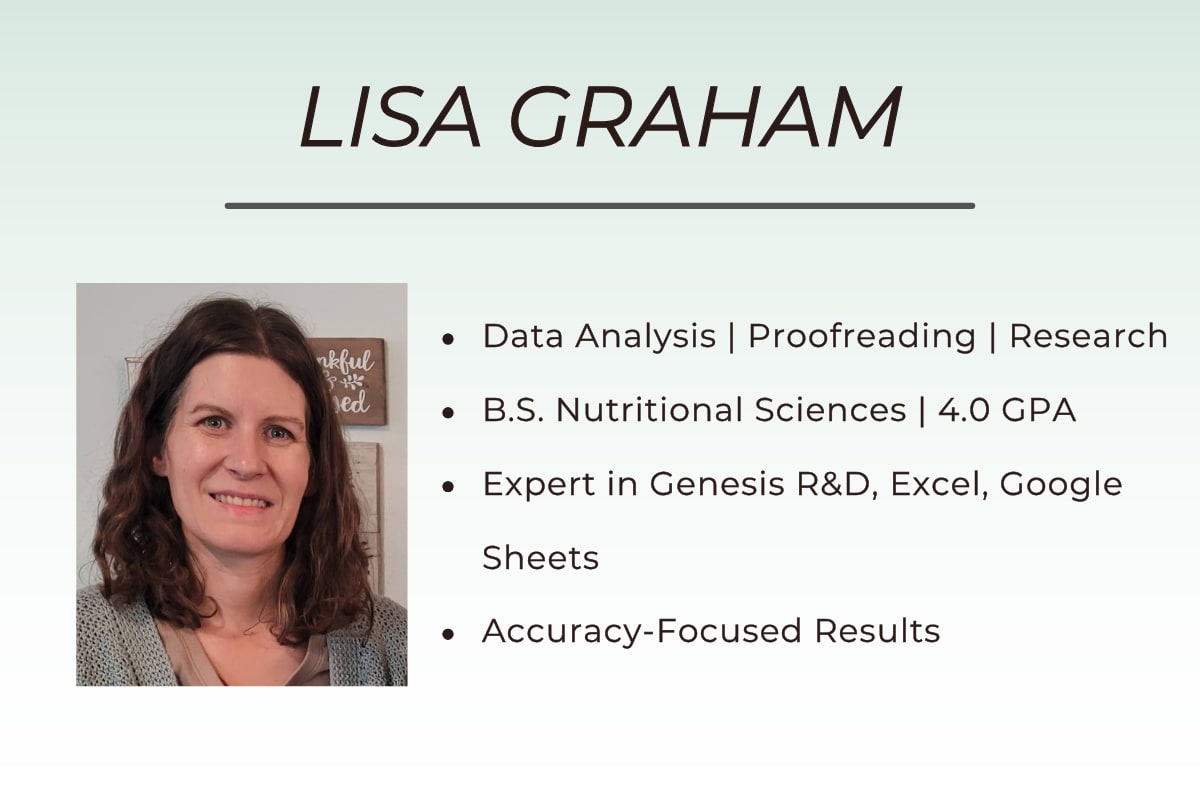 Portfolio for Detail-Oriented Data Analyst & Editor