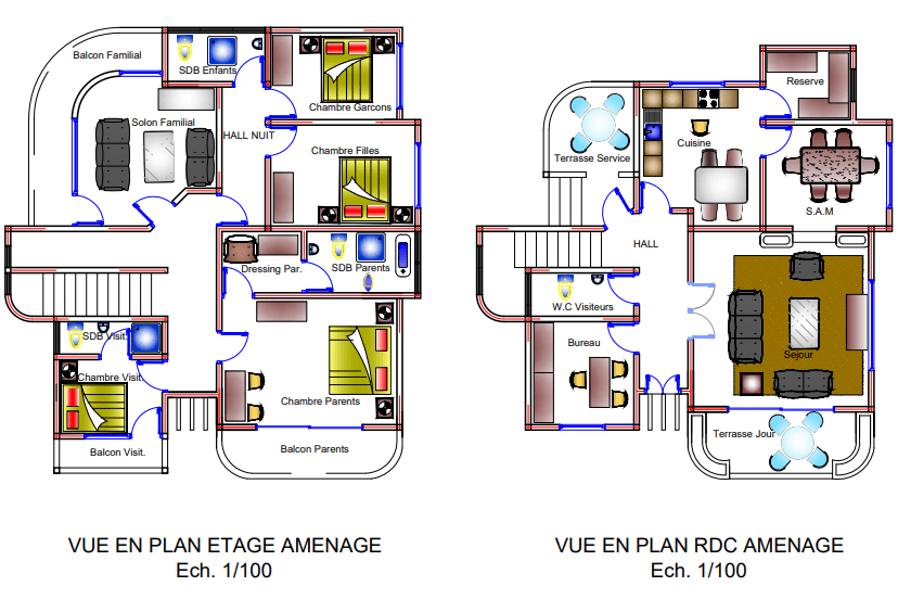 Portfolio for AutoCAD 2D Plan from PDF and Sketch