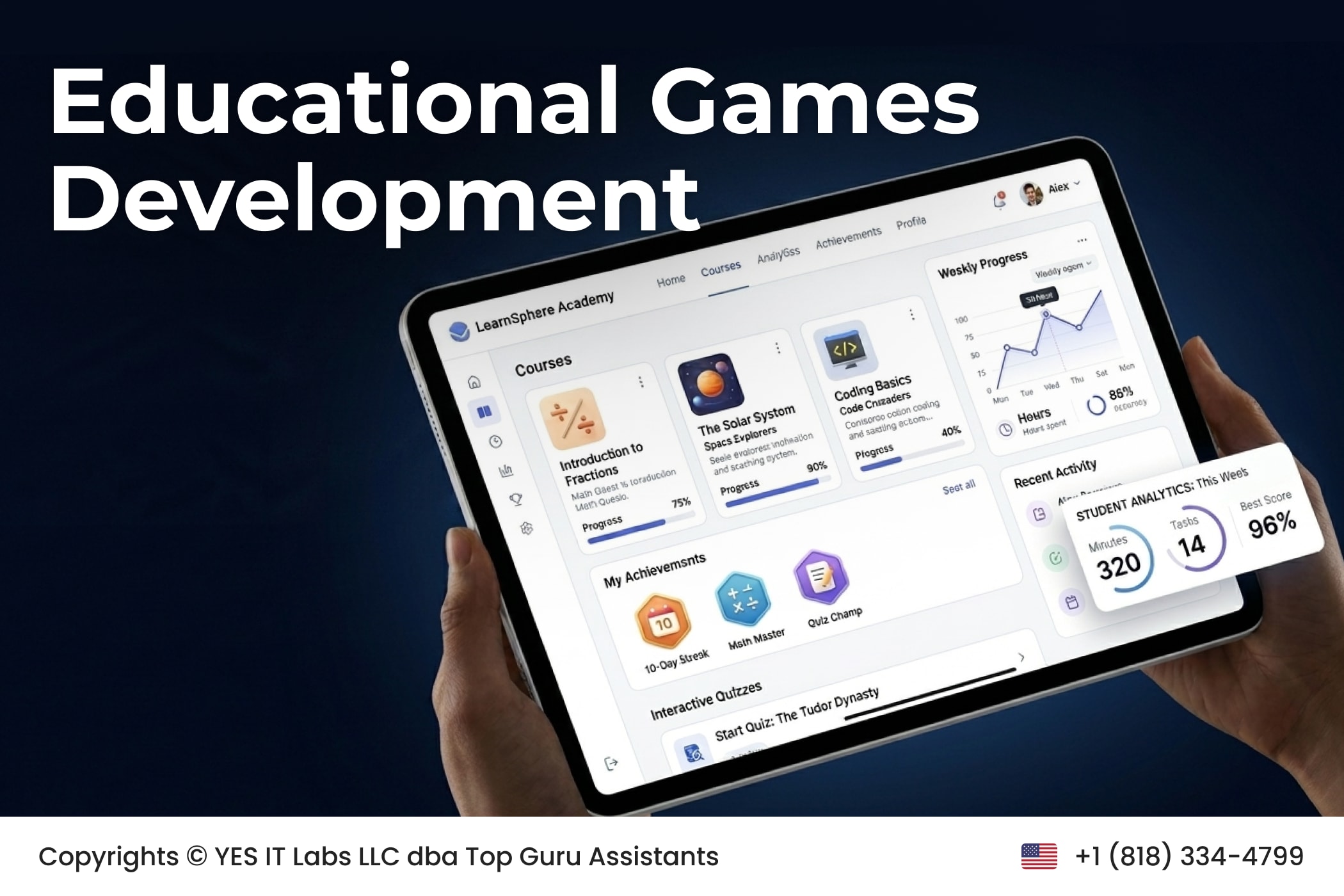 Portfolio for Educational Games Design and Development