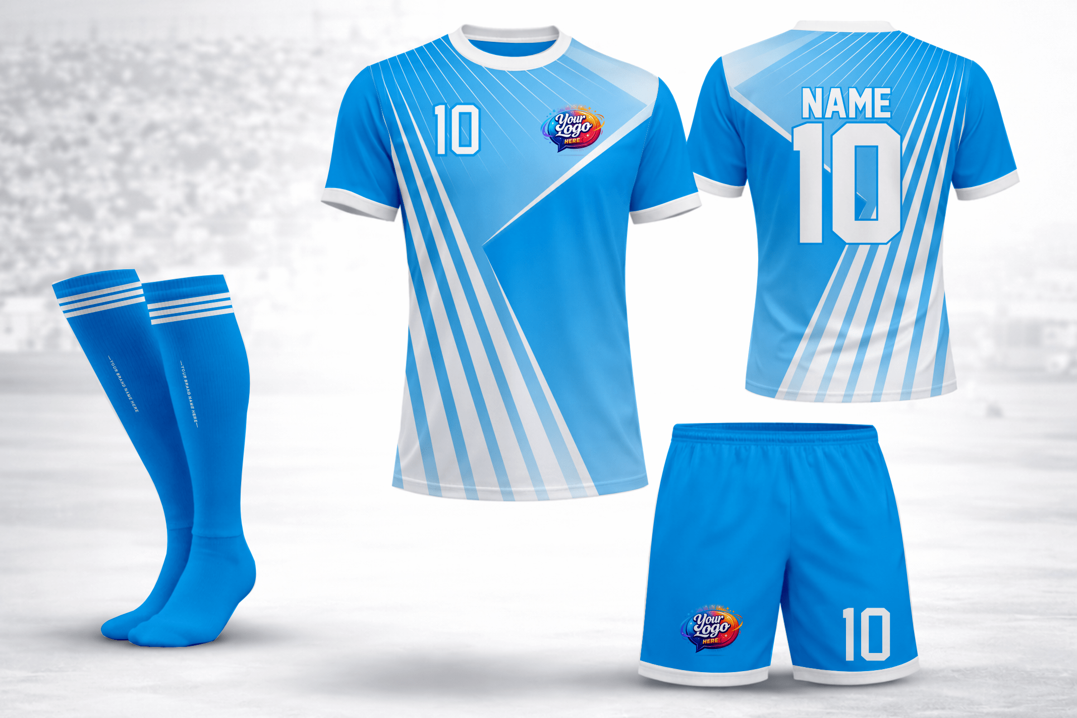 Portfolio for Custom Jersey and Uniform Mockup Design