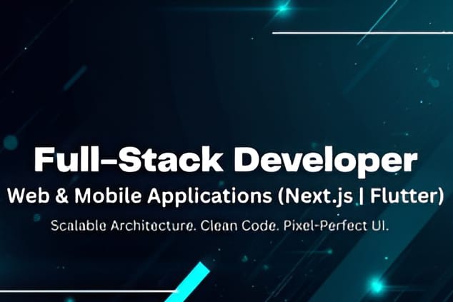 Portfolio for Full-Stack Web & Mobile App Developer