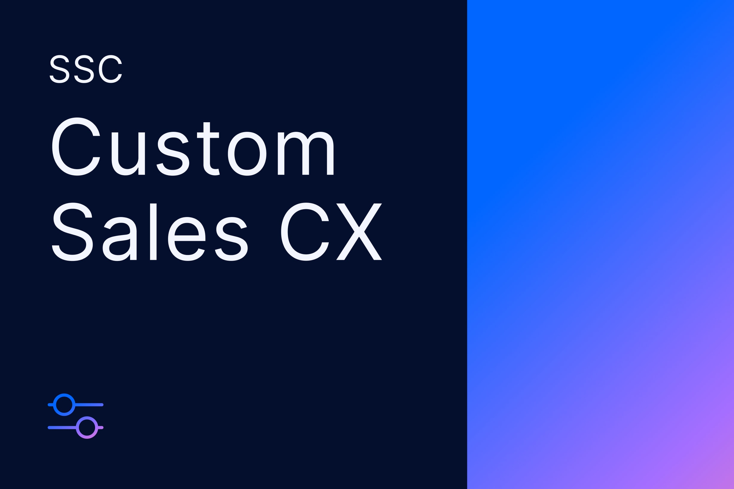 Portfolio for Custom Sales & CX Support