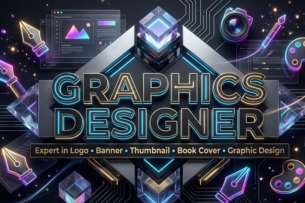 Portfolio for Logo  Banner  Thumbnail Book Cover