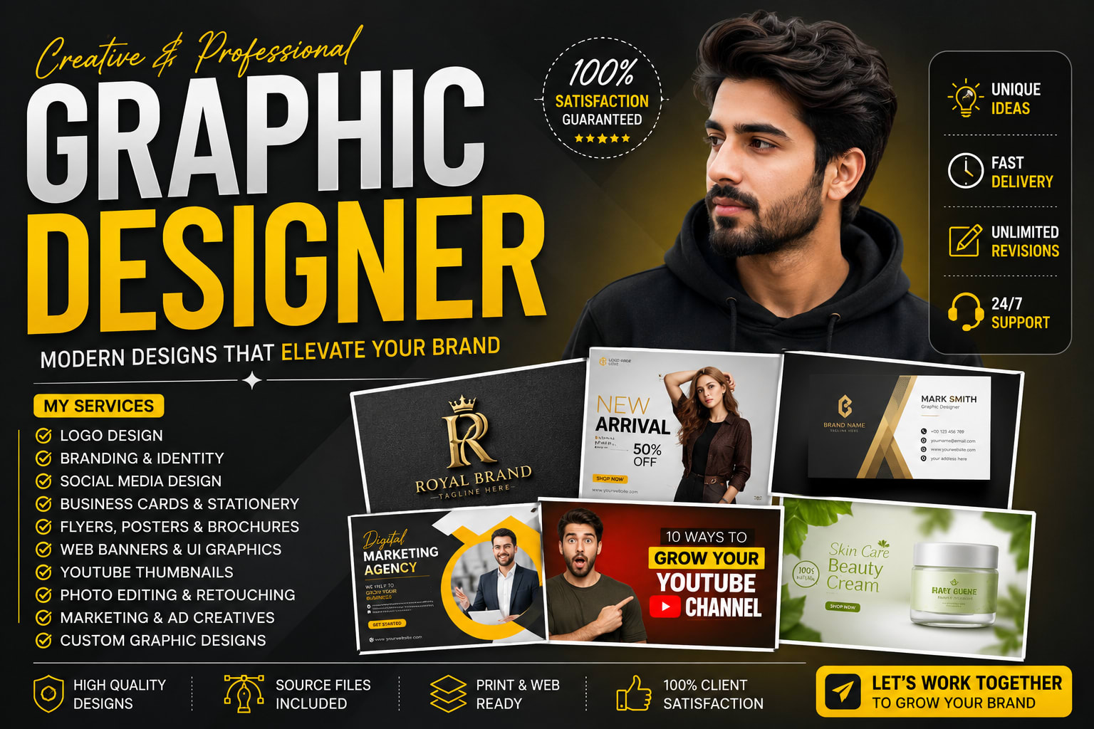 Portfolio for Professional Graphic Designer