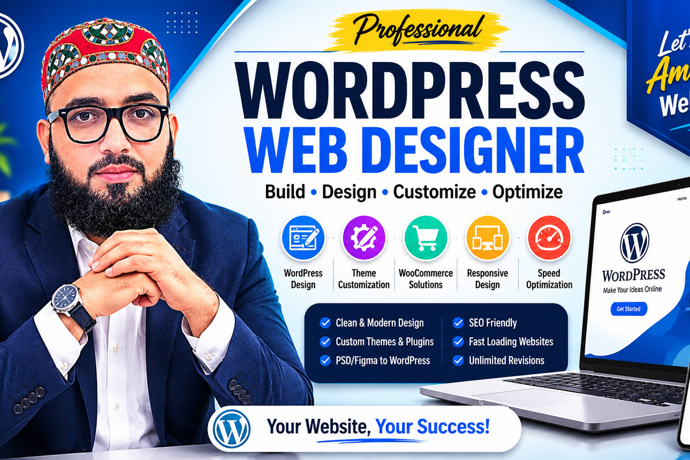 Portfolio for WordPress & Full Stack Web Developer