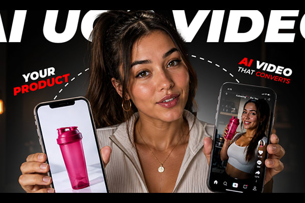 Portfolio for AI Product Commercials & UGC Ads
