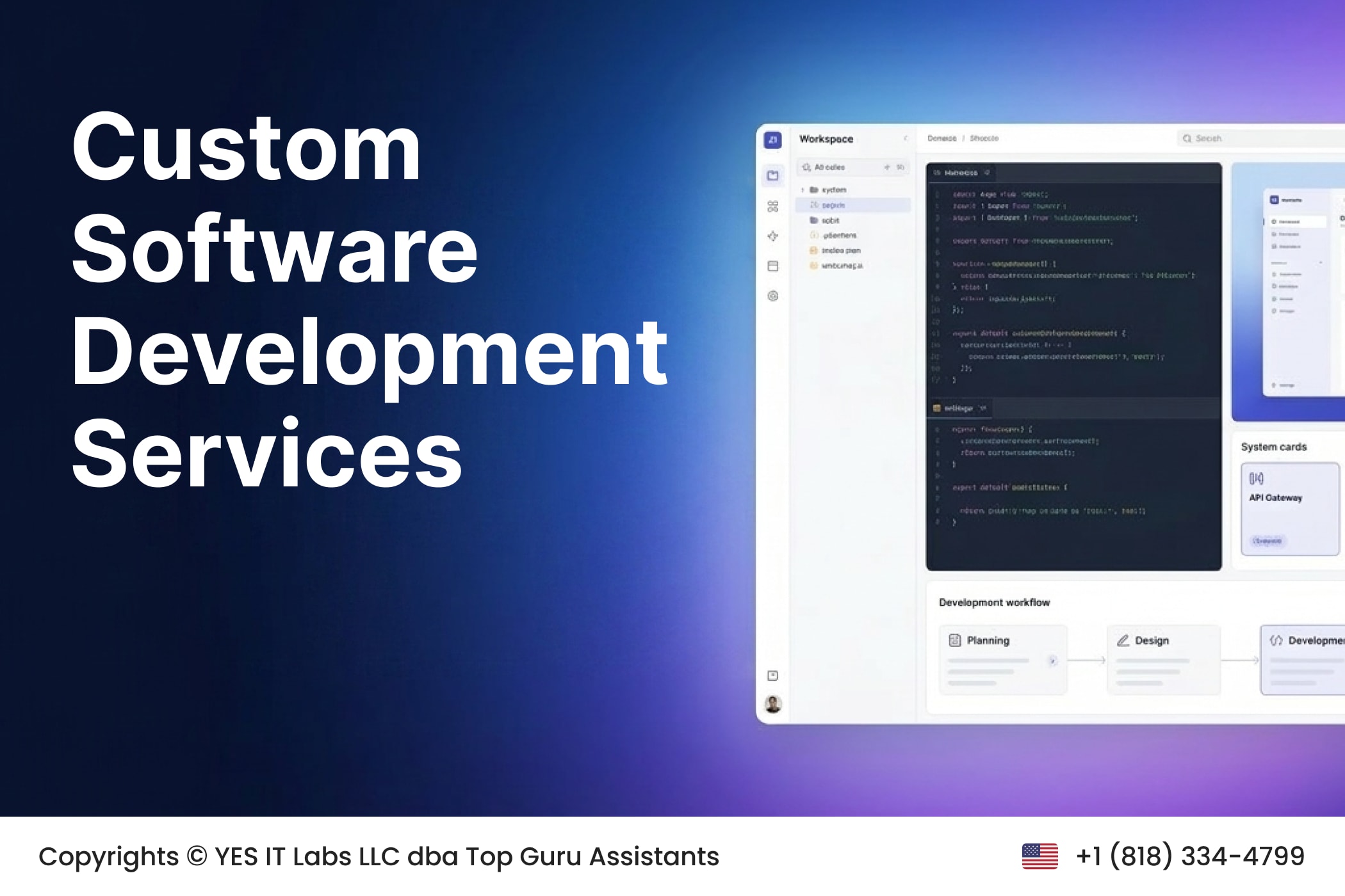 Portfolio for Custom Software Development Services
