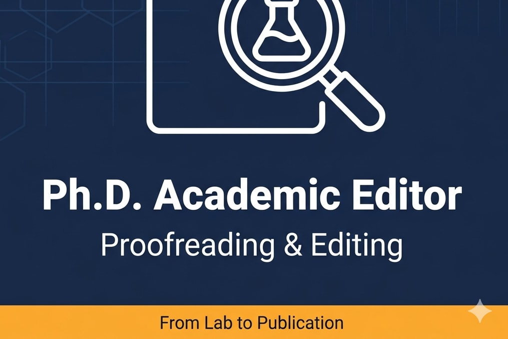 Portfolio for Ph.D. Academic Editing & Proofreading