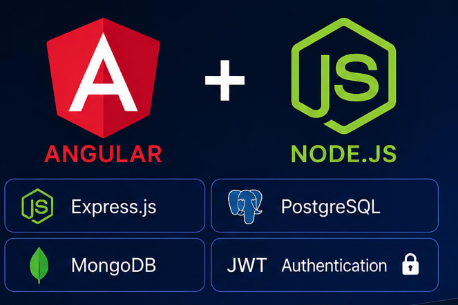 Portfolio for Angular + Node.js Full Stack Developer