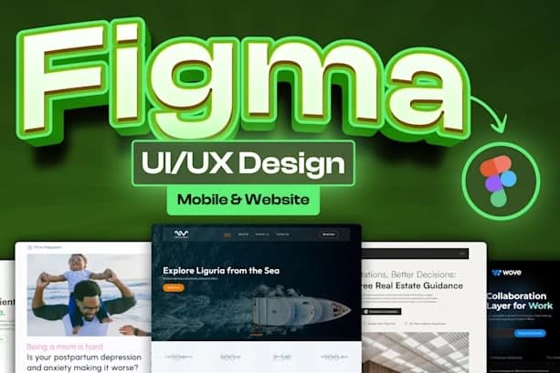 Portfolio for Figma to web & app