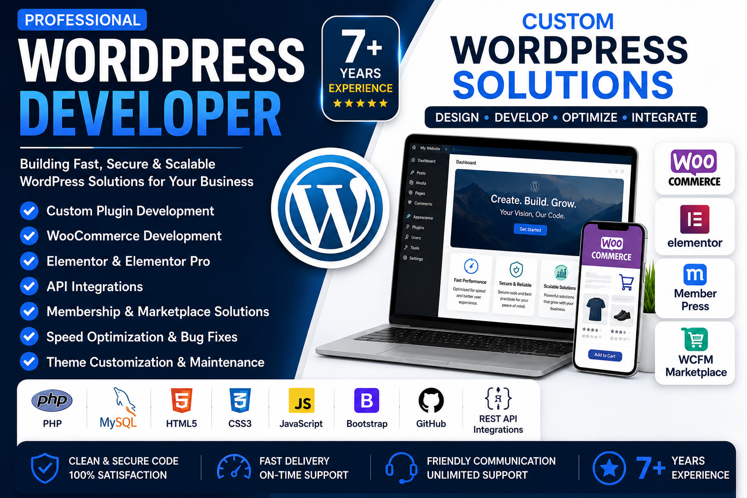 Portfolio for WordPress Engineer